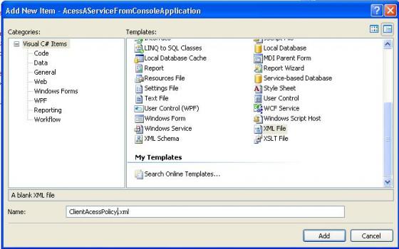 Crossdomain.xml silverlight