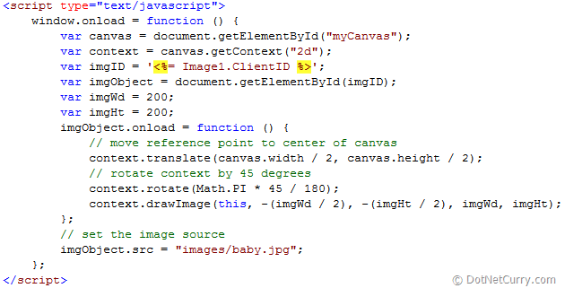 html5 canvas Rotate