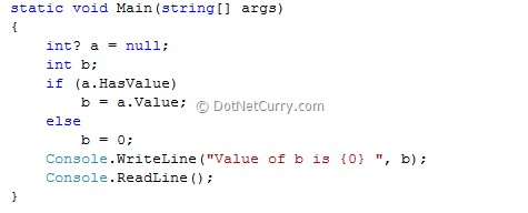 C# Nullable to Non-nullable