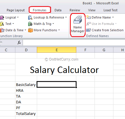 excel workbook