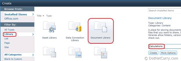 Sharepoint Document Library