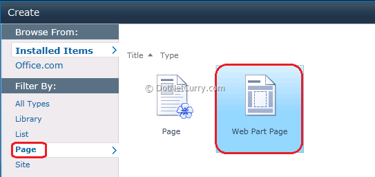 Web Part Page Web Part Page