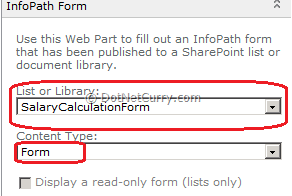 Infopath Form