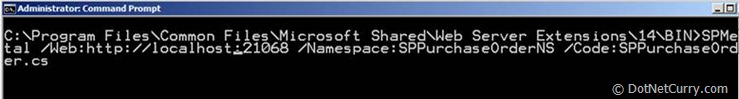 spmetal sharepoint