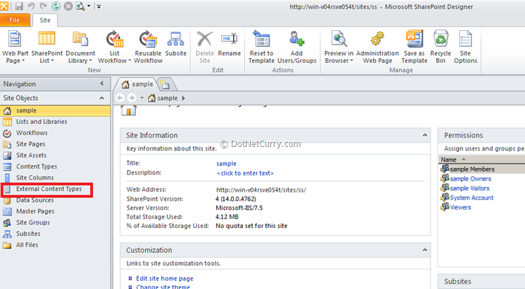 types of sharepoint sites