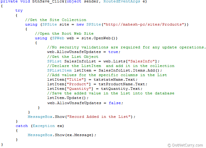 Sharepoint Object List Sharepoint Object List