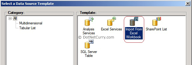 Import Excel Workbook