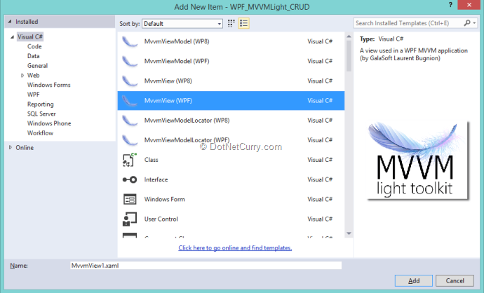 mvvm-light-view-template mvvm-light-view-template