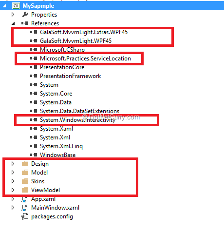 mvvm-project-structure mvvm-project-structure
