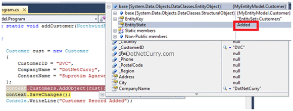 Add, Update and Delete Objects in Entity Framework 4.0 | DotNetCurry Add, Update And Delete Objects In Entity Framework 4.0 | Dotnetcurry