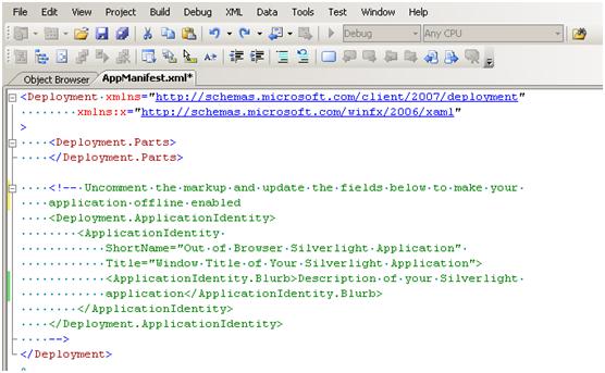 App Manifest