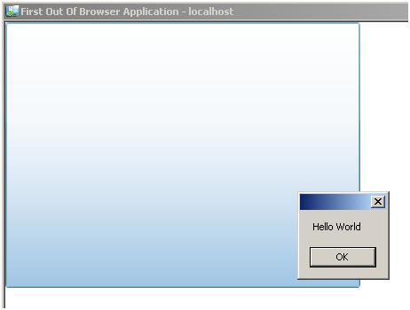 Application Running