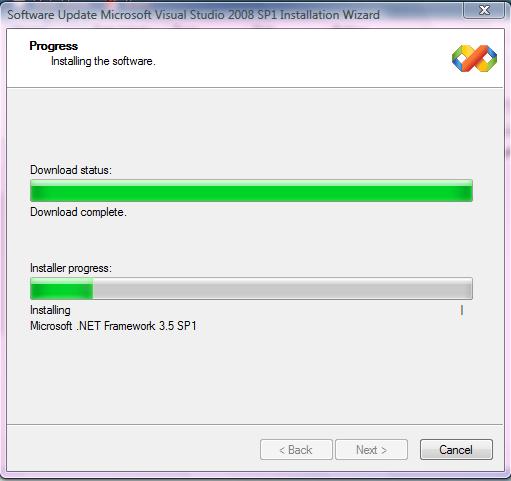 SP1 Upgrade