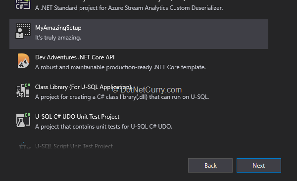 visual-studio-template-installer visual-studio-template-installer