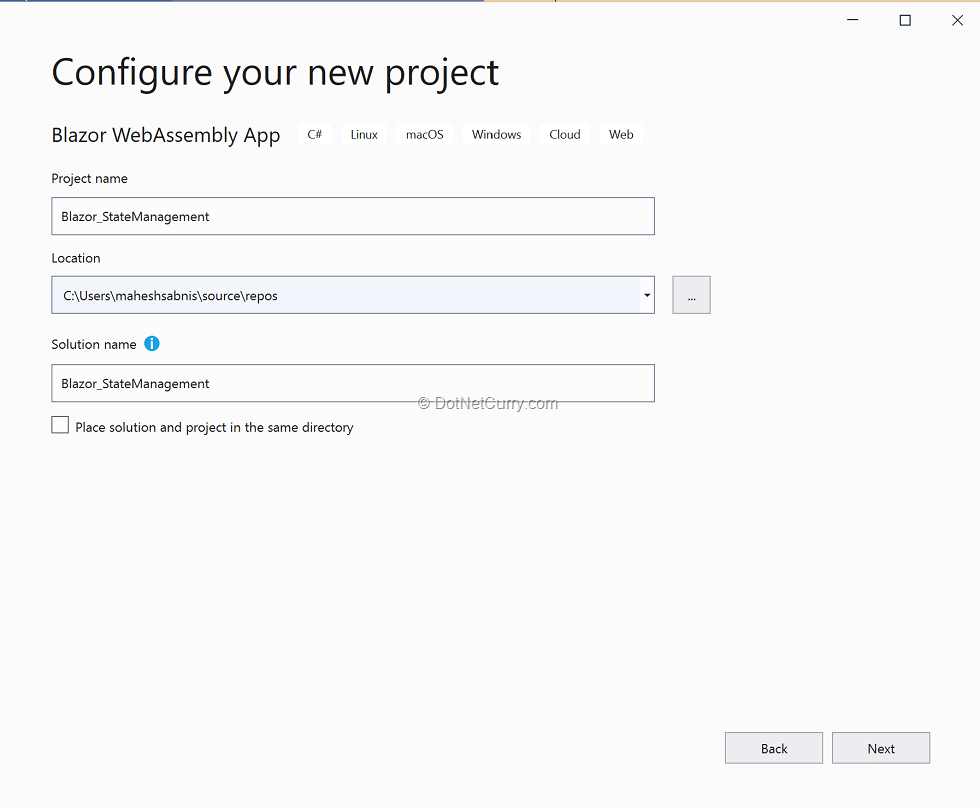 setting-blazor-project-name setting-blazor-project-name