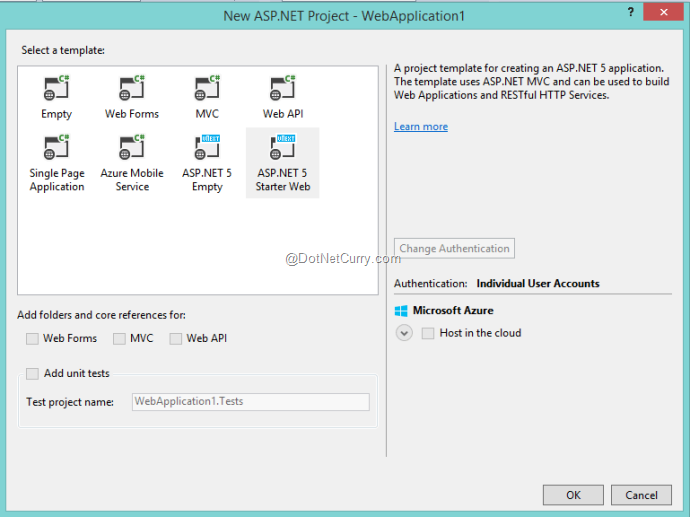 aspnet5-template aspnet5-template