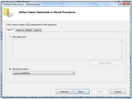 Configure DS Step 1
