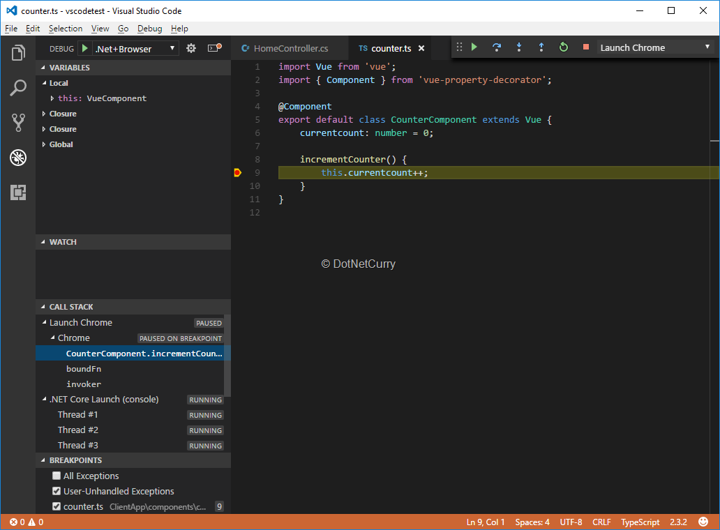 Visual Studio Vue Visual Studio Vue