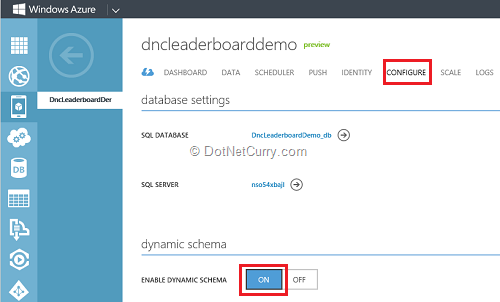 configuredbfordynamicschema