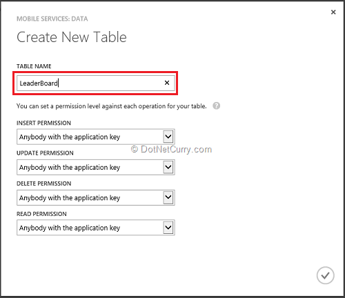 createnewtable