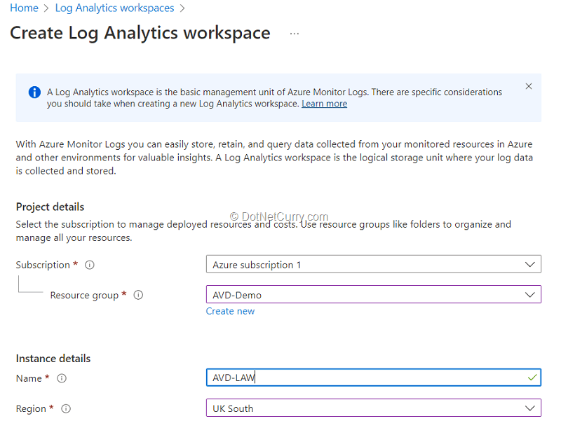 azure-log-analytics-workspace-1 azure-log-analytics-workspace-1