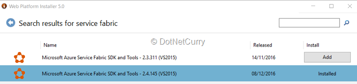 azure-service-fabric-sdk azure-service-fabric-sdk