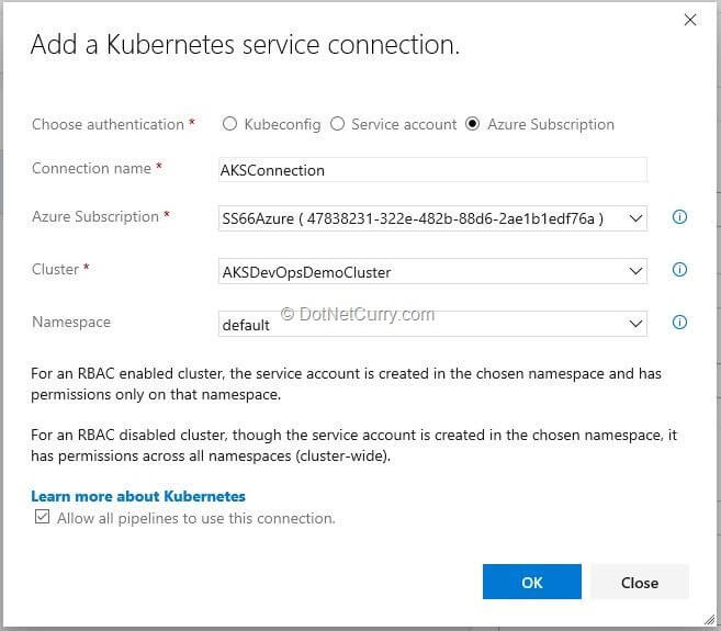 add-kubernetes-connection add-kubernetes-connection