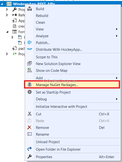 manage-nuget-packages manage-nuget-packages
