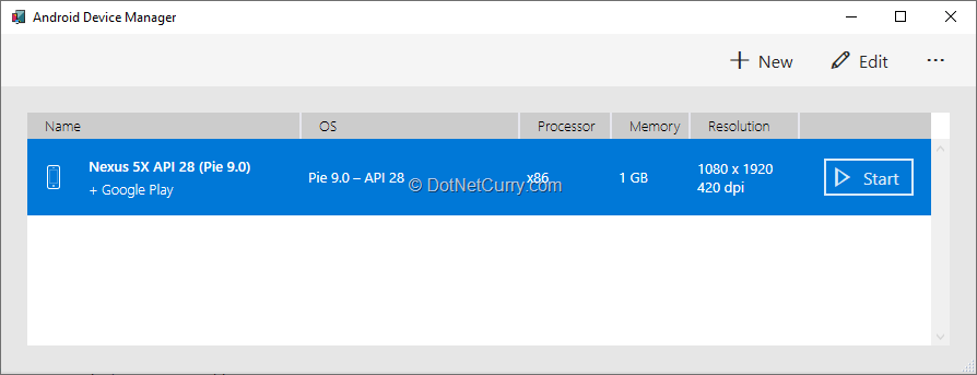 android-device-manager-in-visual-studio-2019 android-device-manager-in-visual-studio-2019