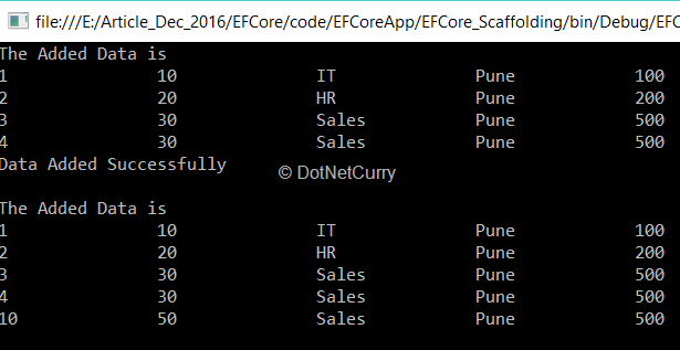 ef-core-db-first ef-core-db-first