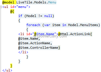 partial-view-markup