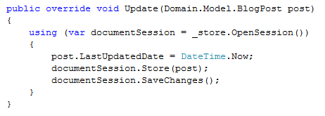 RavenDB Update