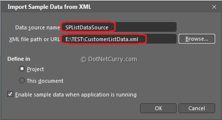 Blend Sample XML Data