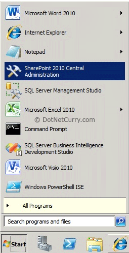 sharepoint central administrator sharepoint central administrator