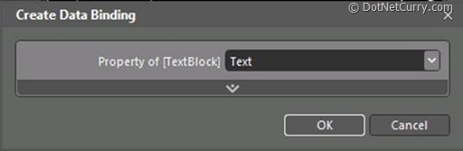Create data binding