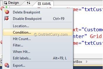 Silverlight Breakpoint