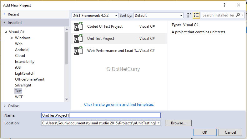 add-unit-test-project add-unit-test-project