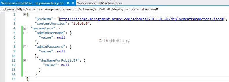 arm-template-parameters arm-template-parameters
