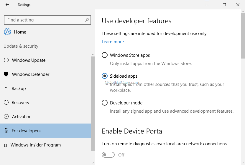 sideloading-enabled-in-windows-settings sideloading-enabled-in-windows-settings