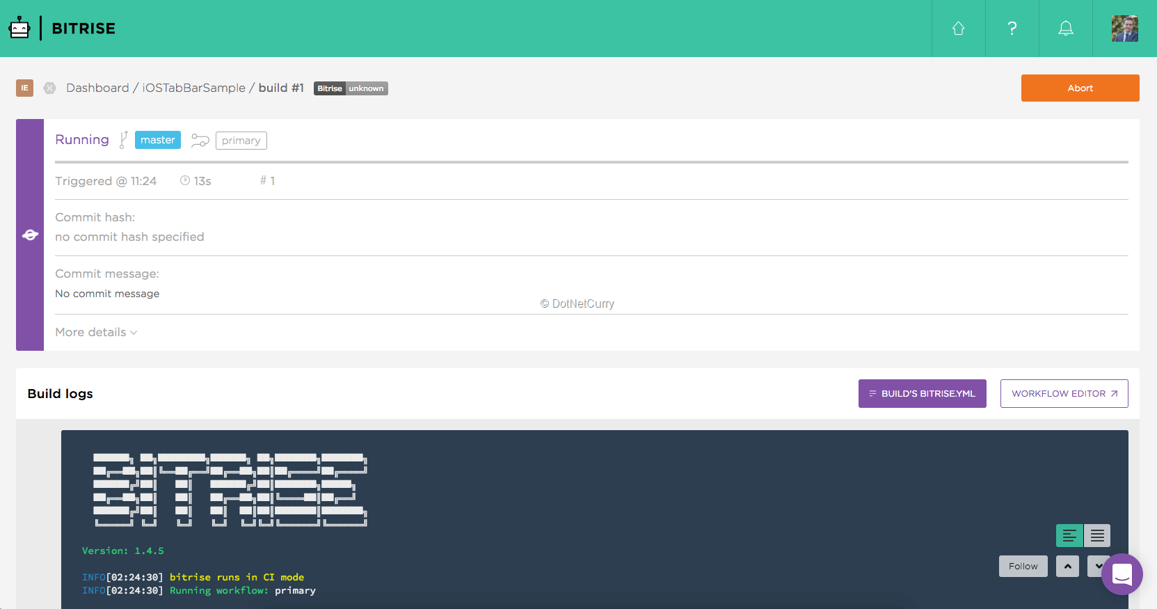 bitrise-first-build bitrise-first-build